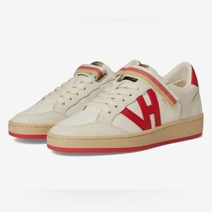 Vintage Havana Cream and Red Sneakers